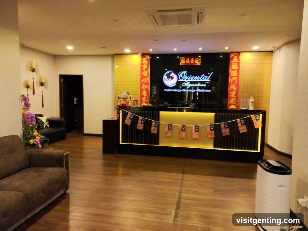 Oriental Signature Reception Area