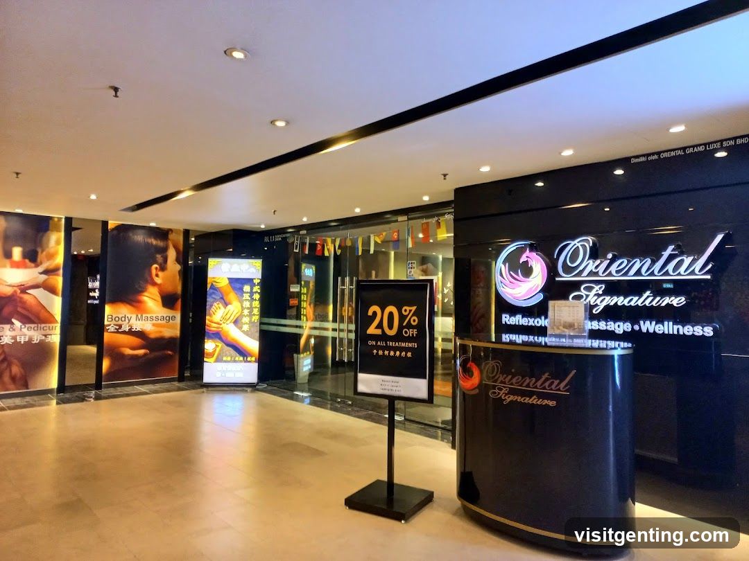 Oriental Signature Massage & Wellness Entrance