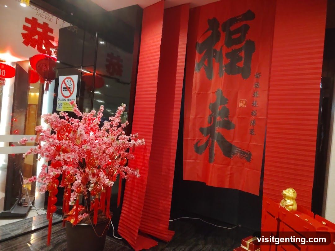 Interior Decor with Chinese New Year Theme