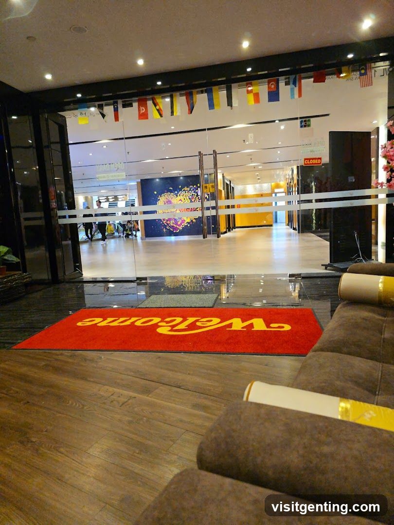 Hotel Lobby Entrance