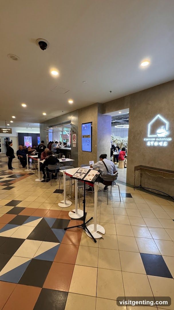 Interior dining area