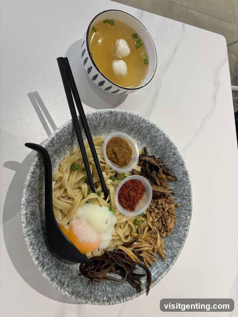 Noodle Dish with Soup