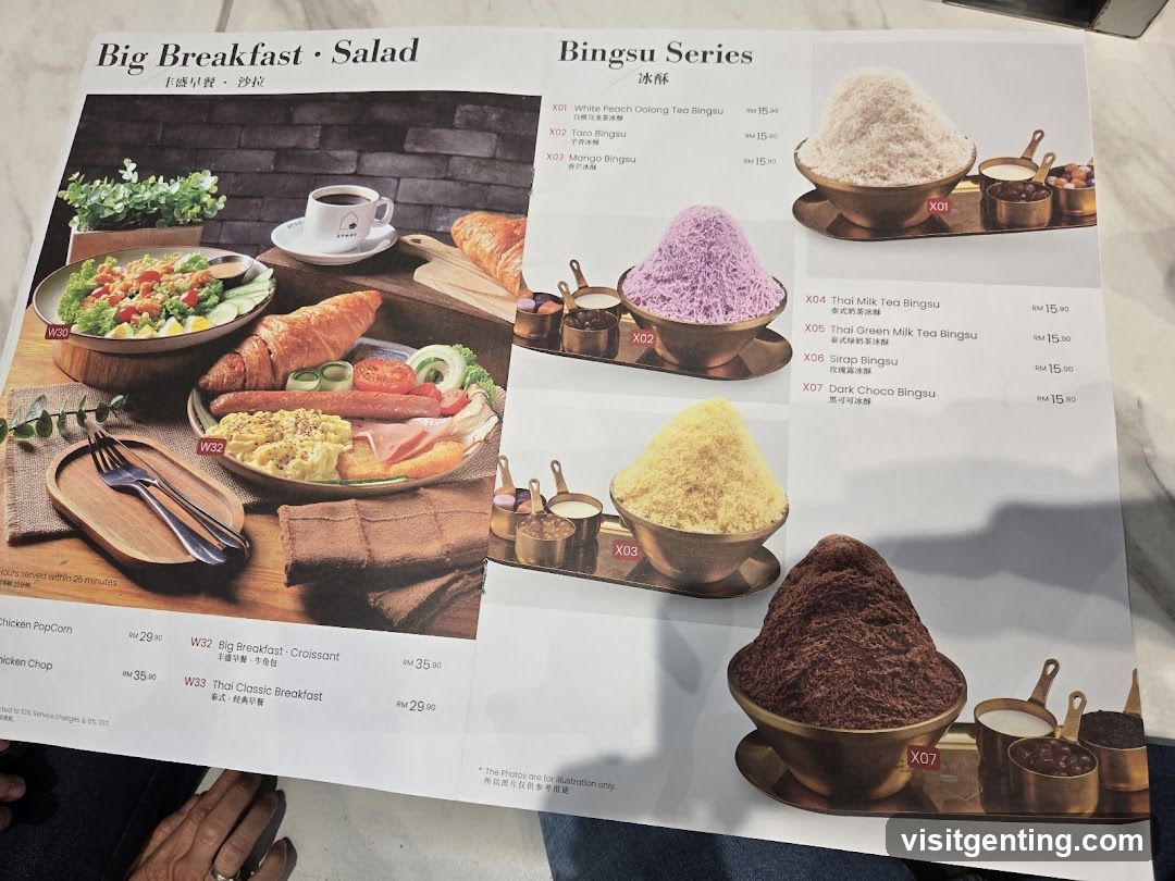 Restaurant Menu