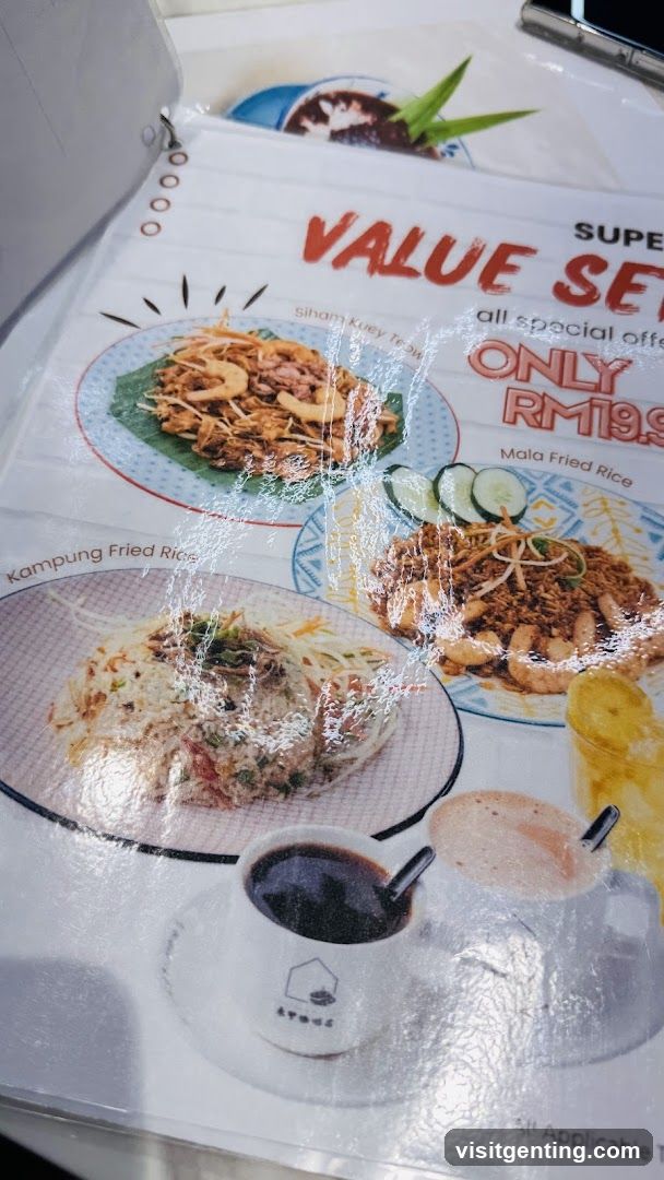 Restaurant Menu Flyer
