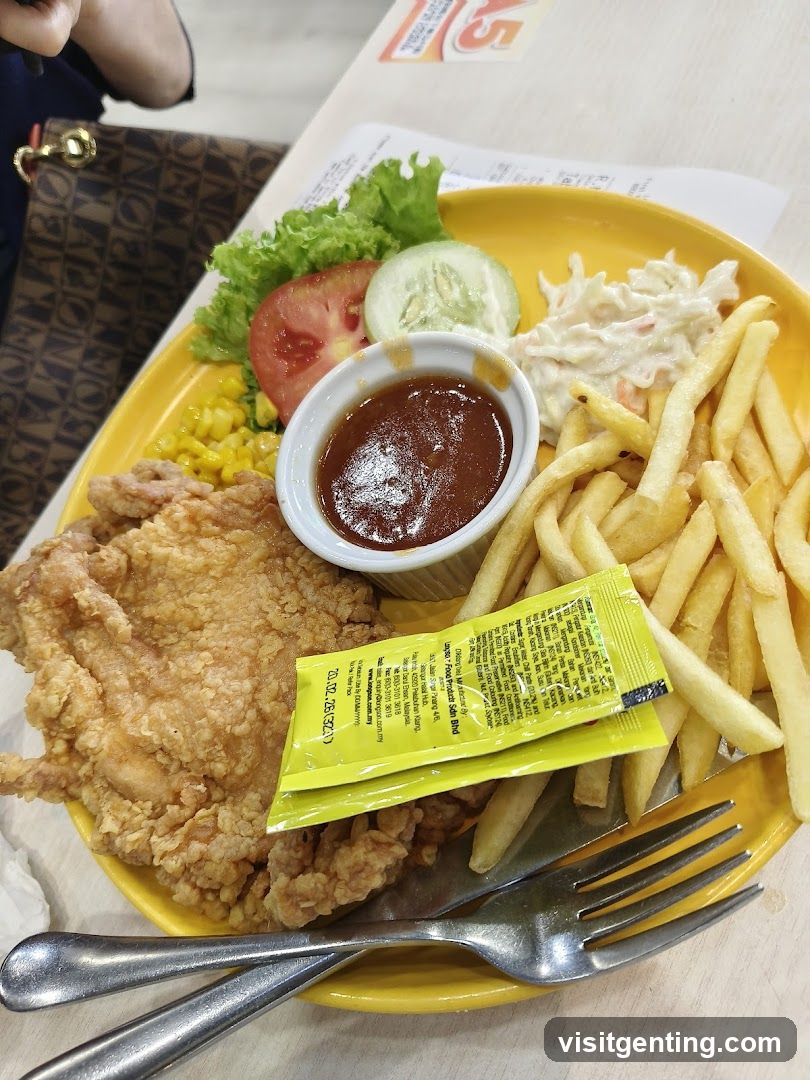 Food Plate at Restaurant