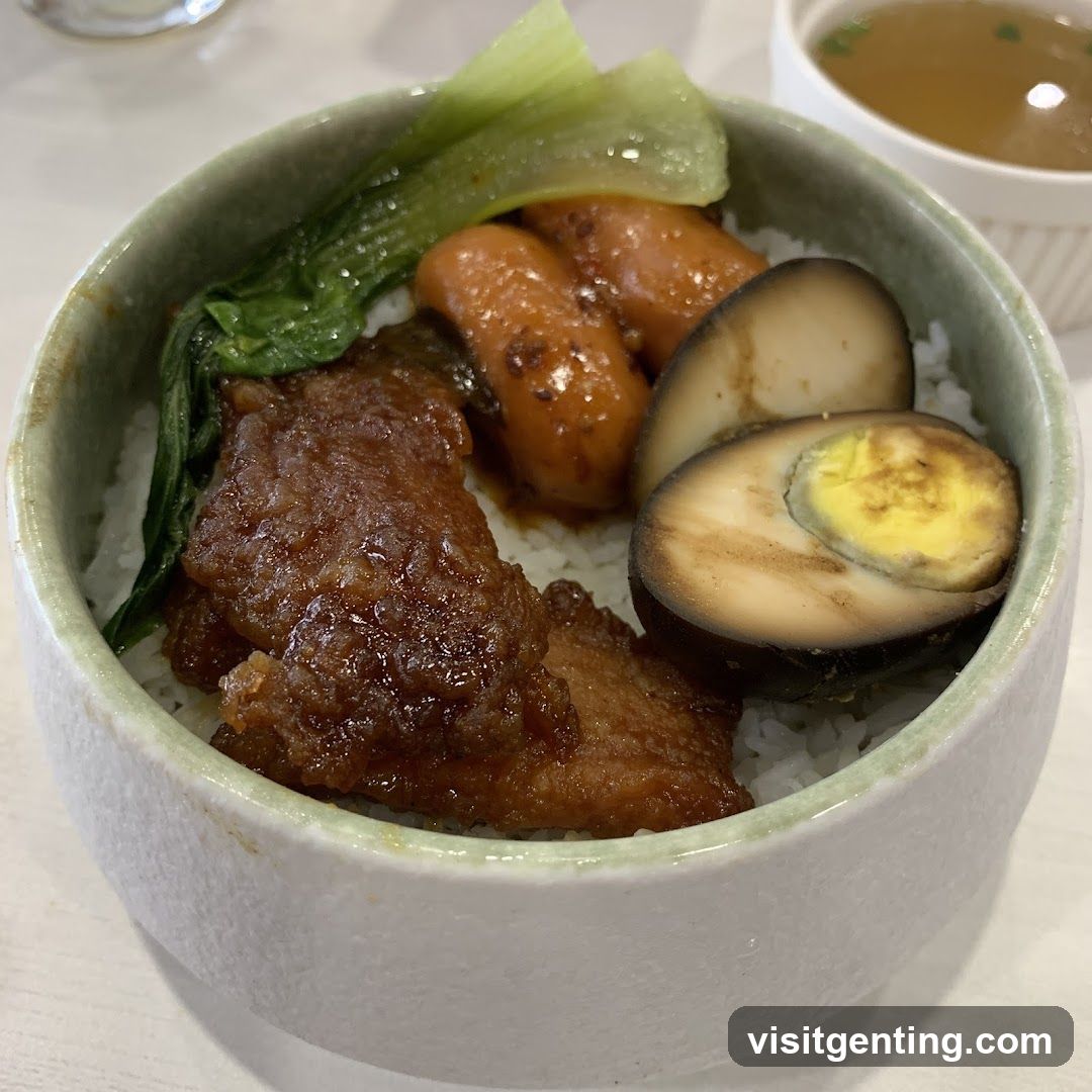 Rice Bowl with Meat and Vegetables