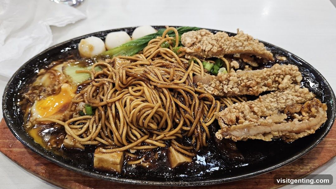 Food dish on plate