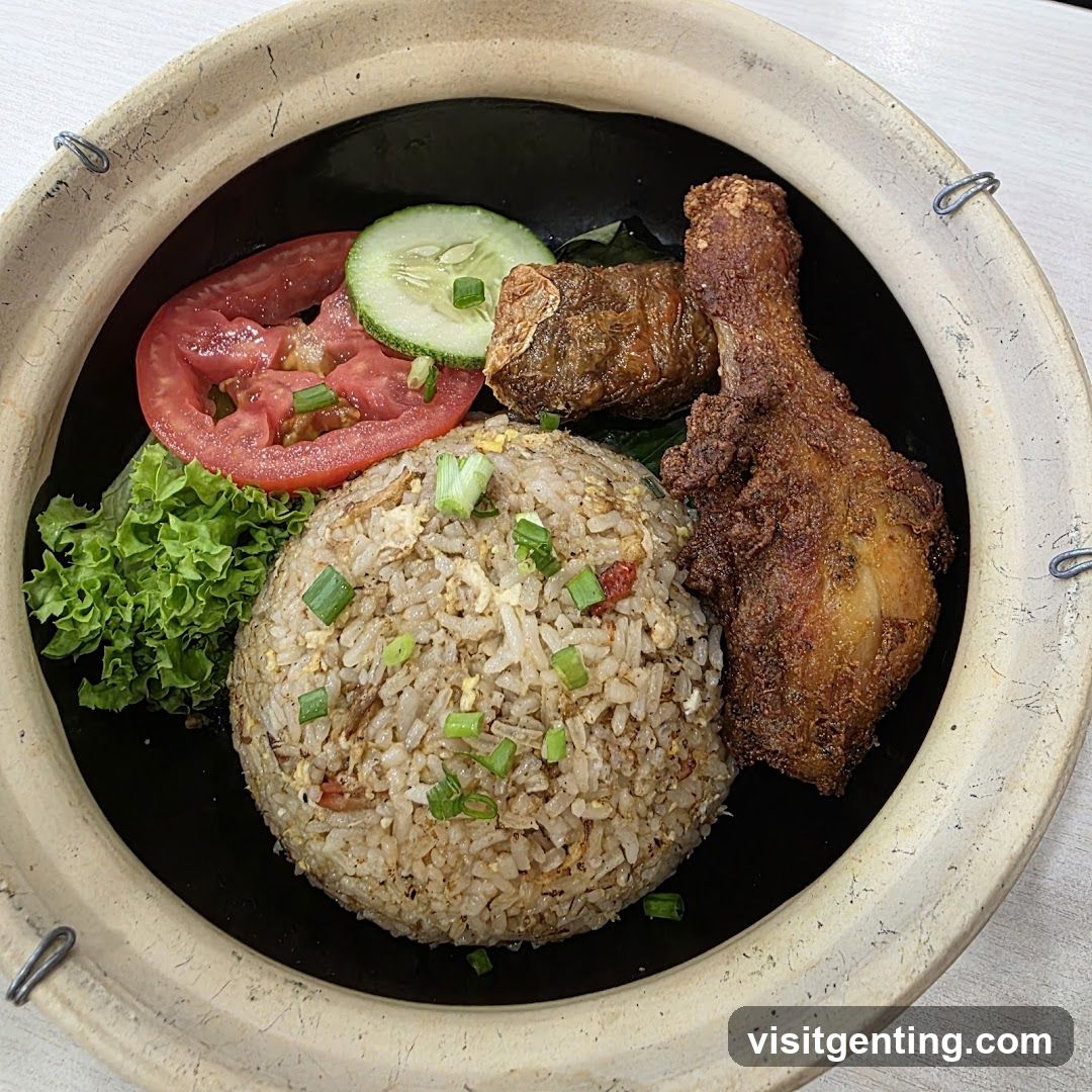 Fried Rice with Chicken and Vegetables