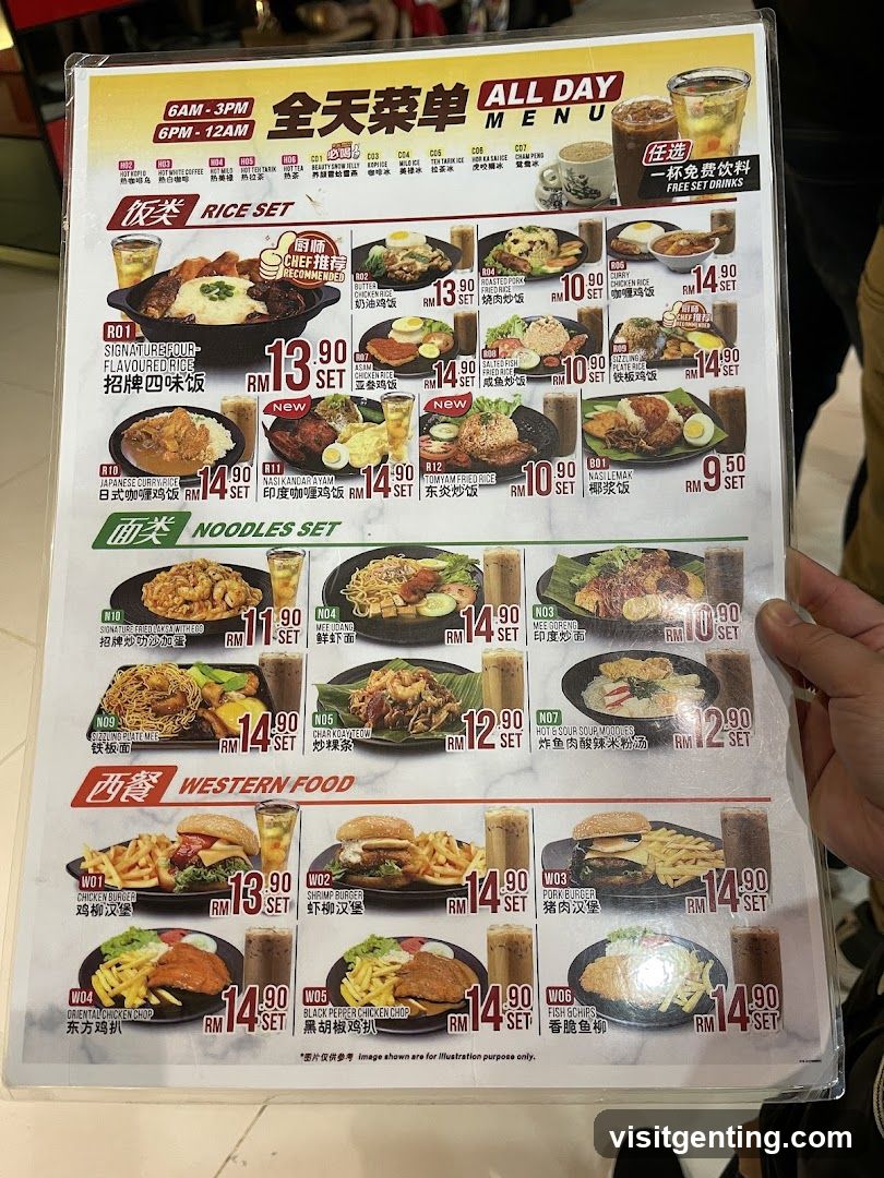 All Day Menu