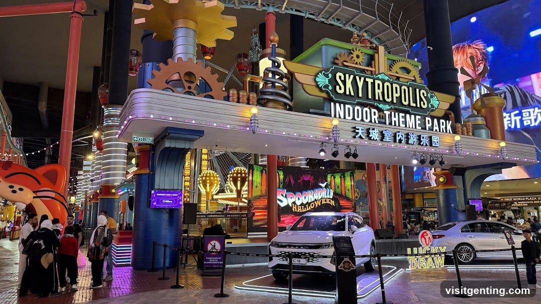 Skytropolis Indoor Theme Park Entrance