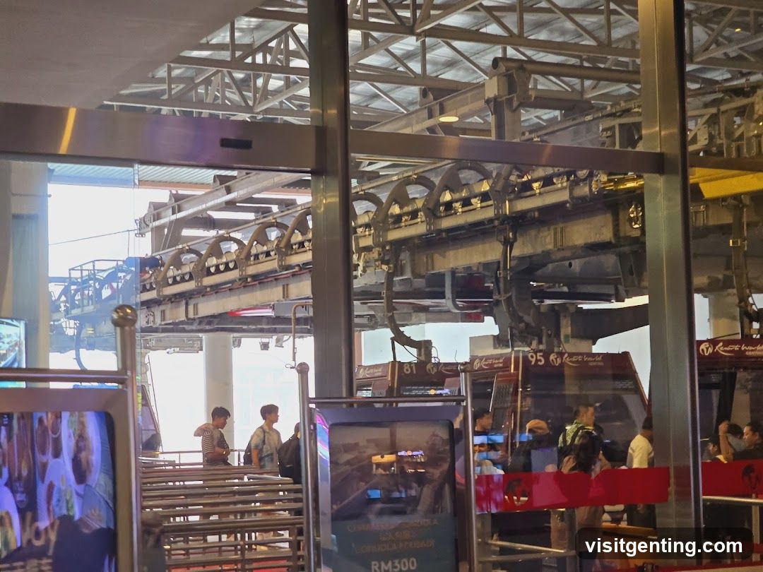 Interior of transportation hub