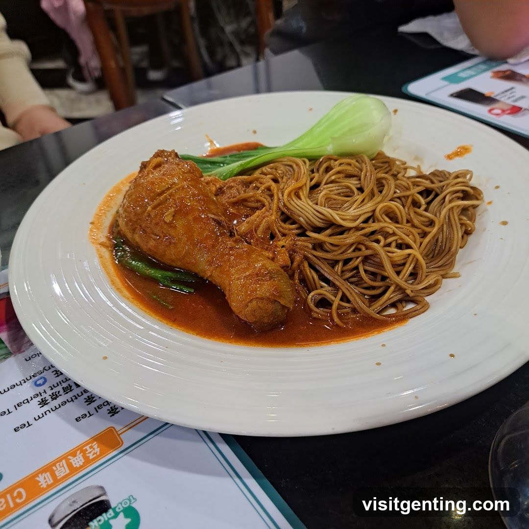Food served at a restaurant