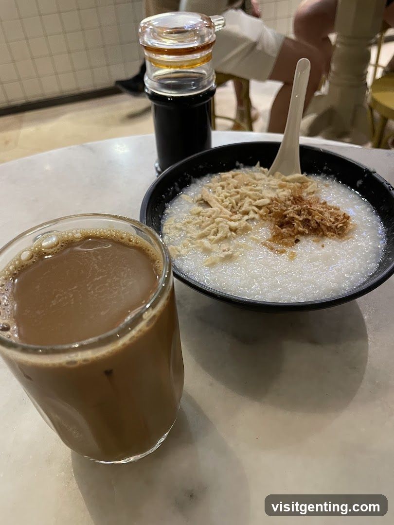 Table with Food and Drink