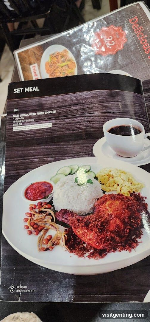 Set Meal Menu Page