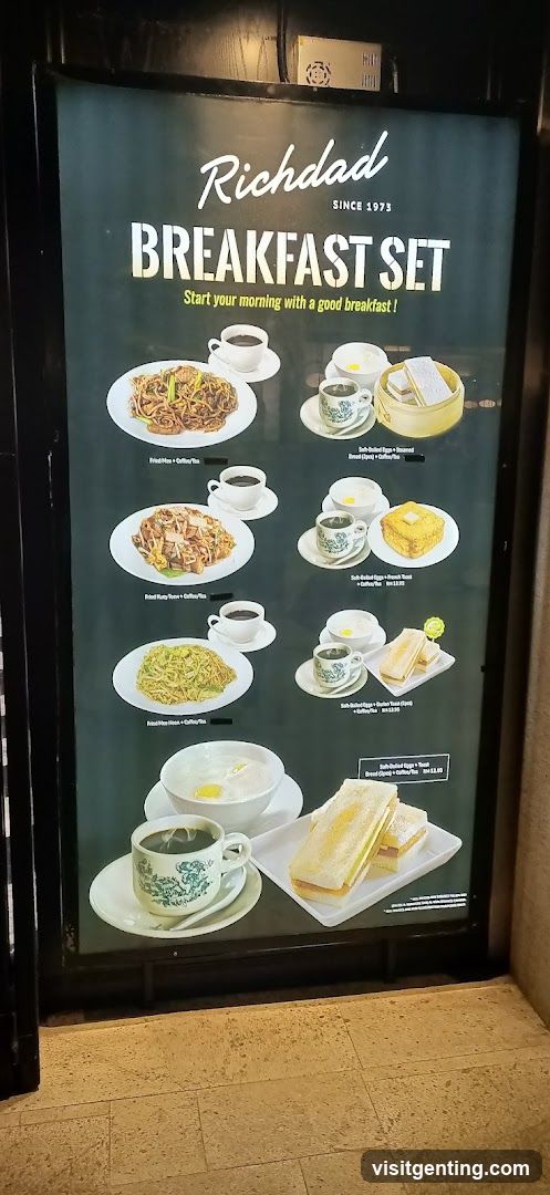 Richdad Breakfast Set Advertisement