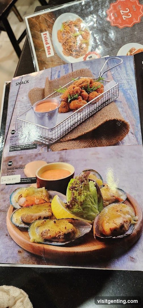Restaurant Menu Page