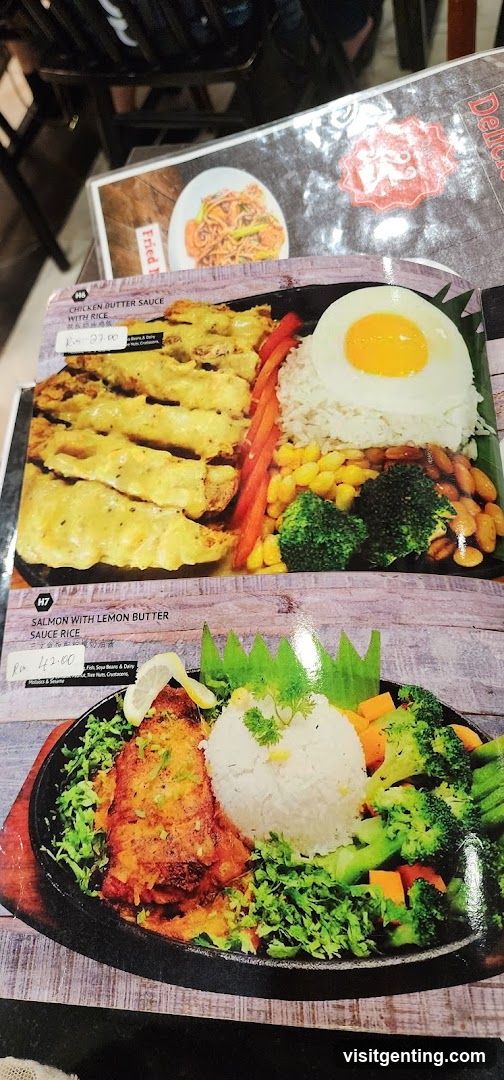 Restaurant Menu Display