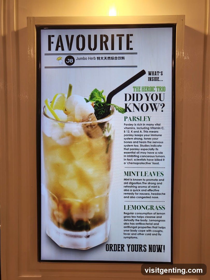 Favourite Jumbo Herb advertisement