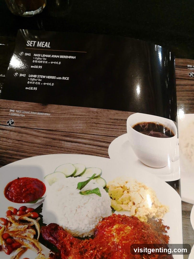 Set Meal Menu