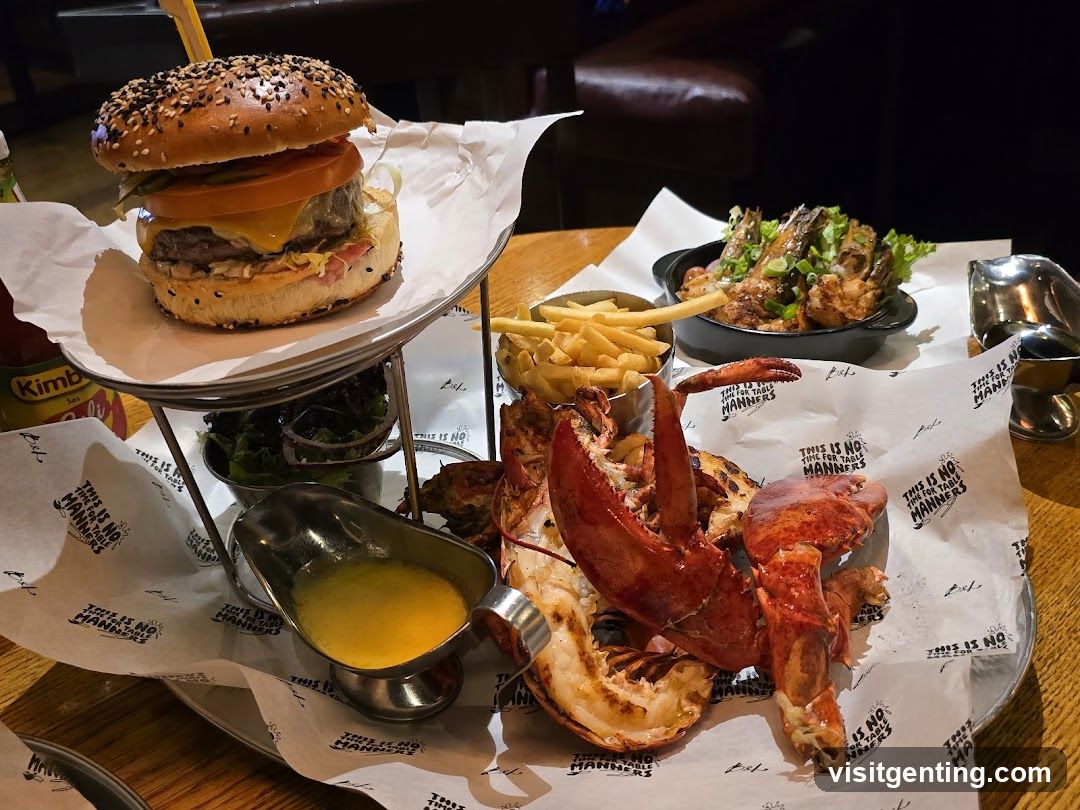 Restaurant Interior Food Display