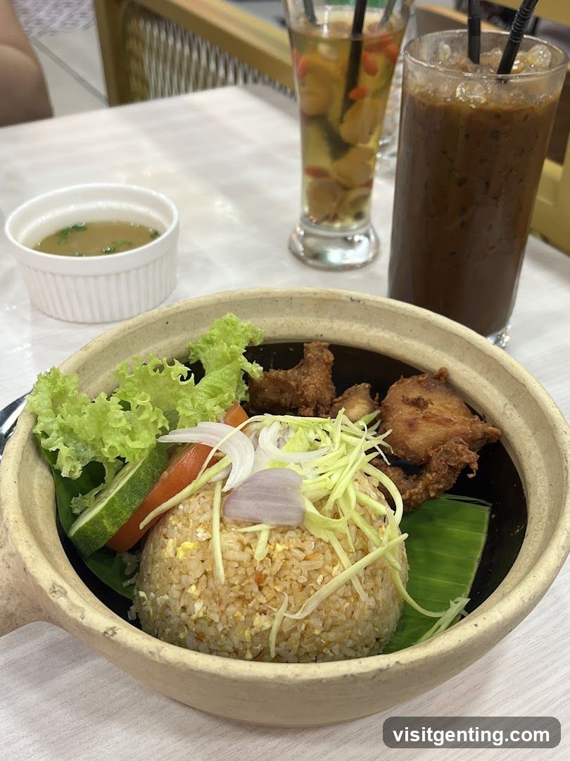 Food and Drink at Restaurant Interior