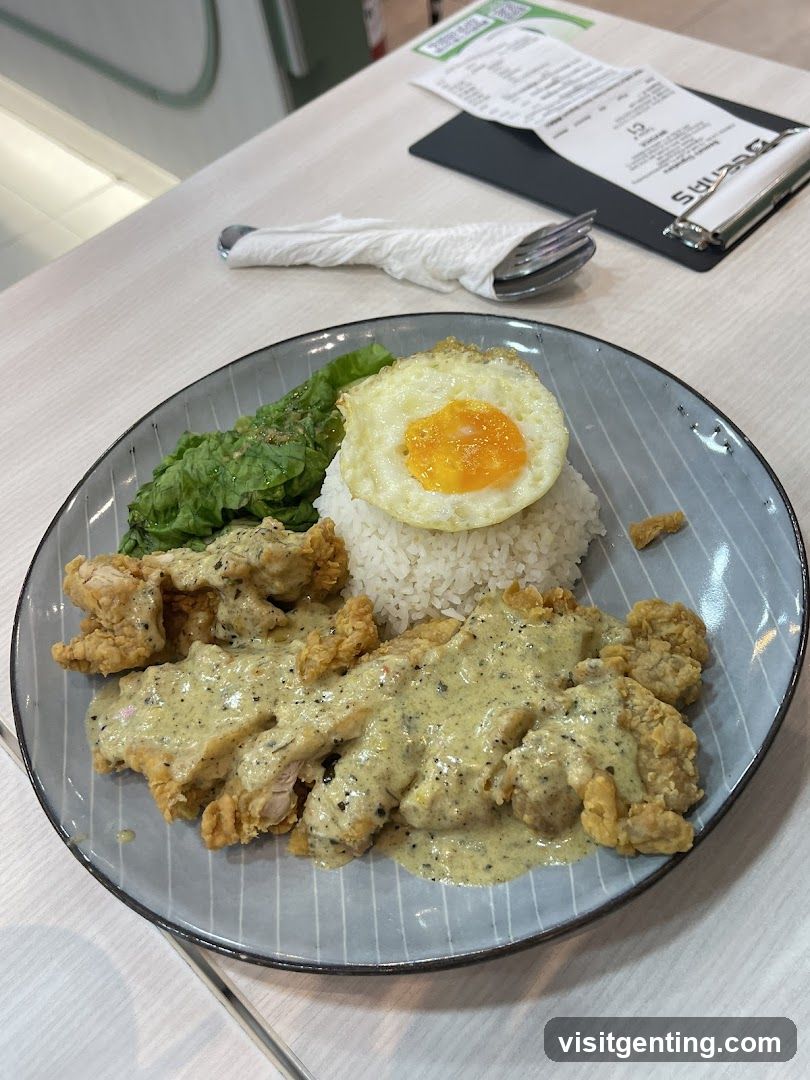 Food Plate on Table
