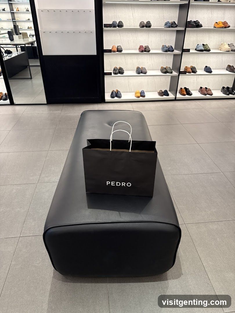Pedro Shoe Store Interior