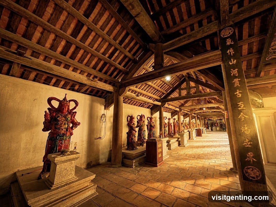 Interior of Traditional Hall