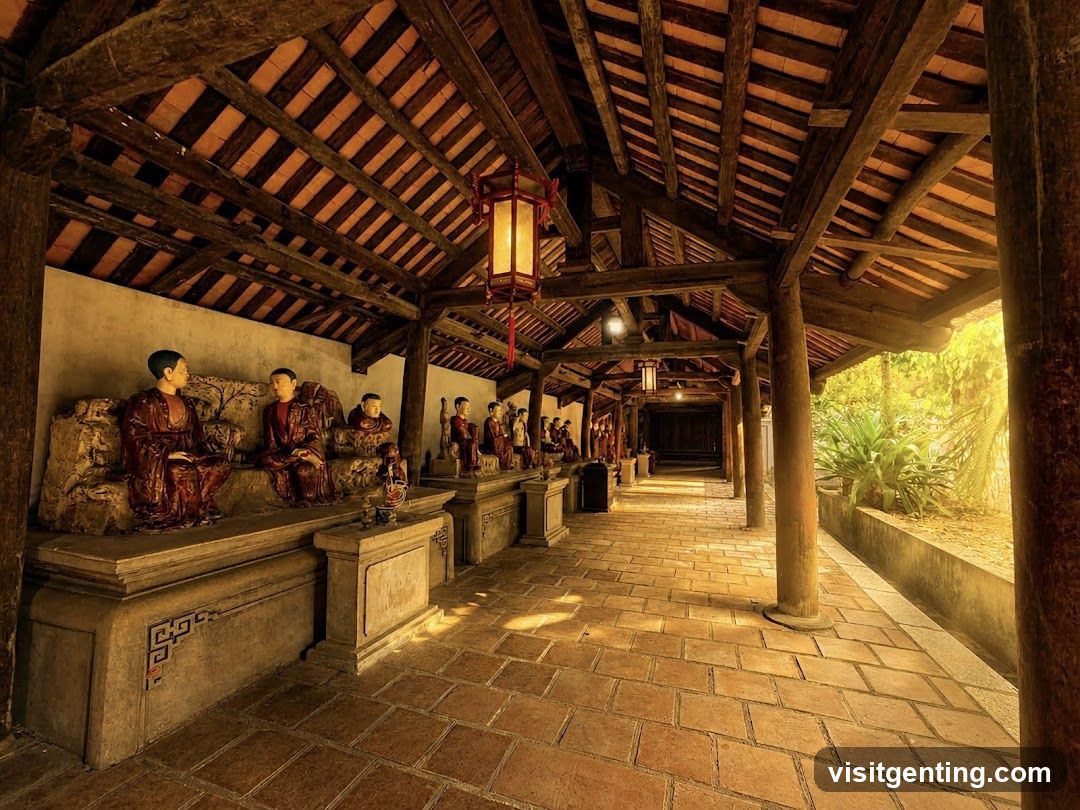Interior of Traditional Hall