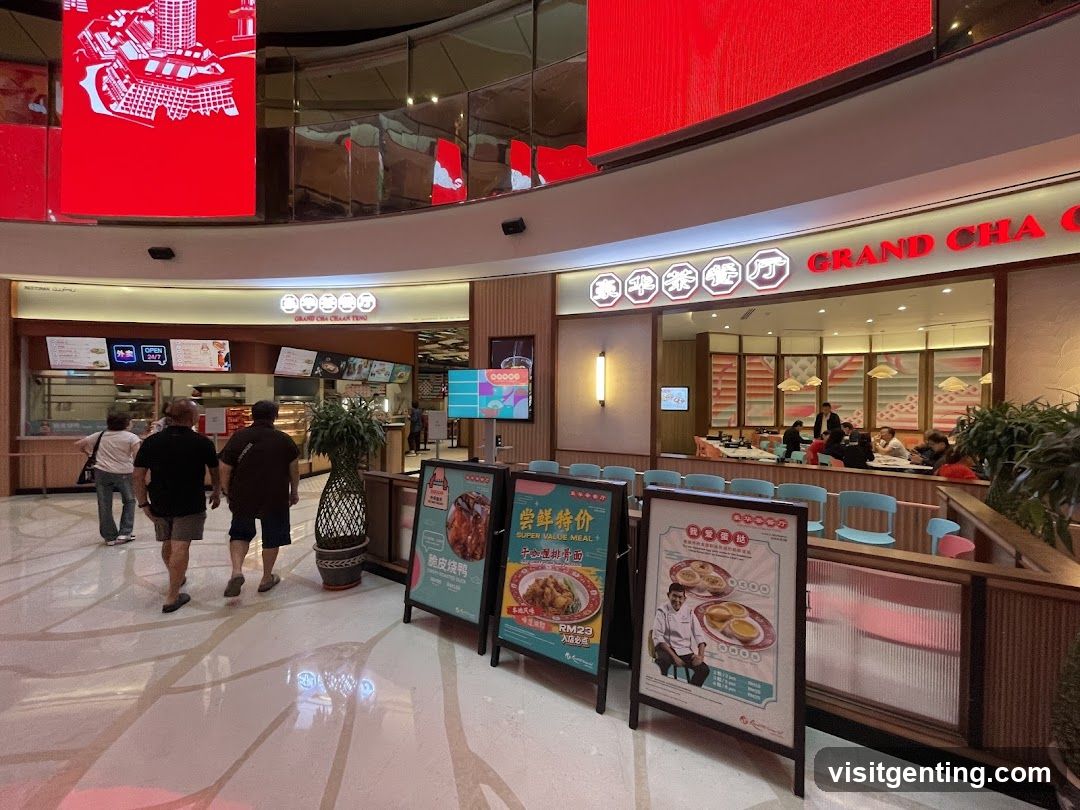 Grand Cha Restaurant Interior