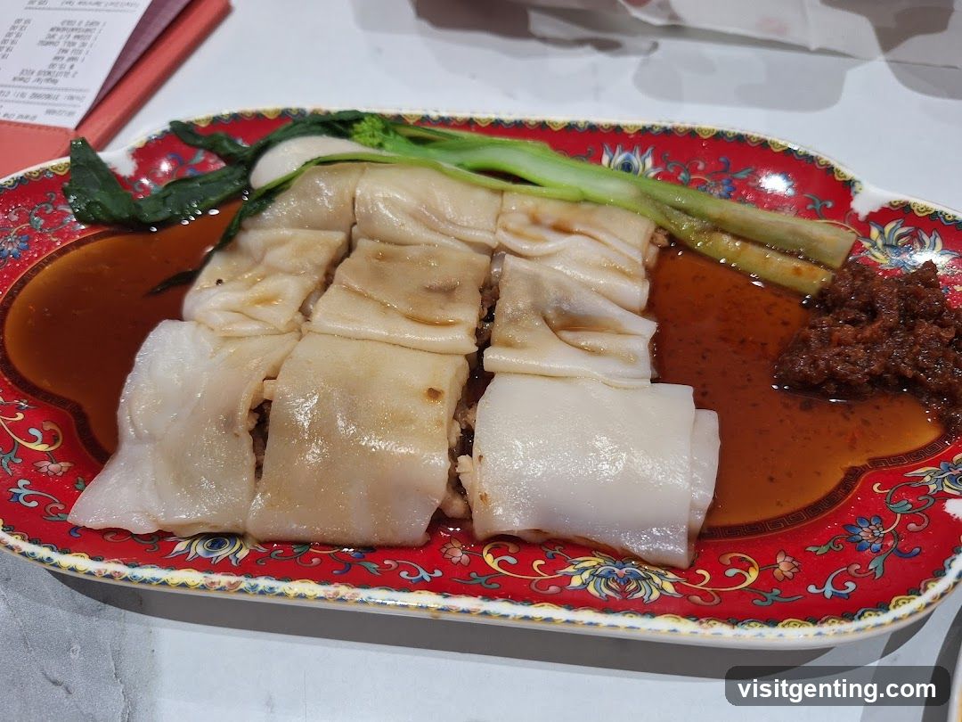 Dumplings with Sauce and Vegetables