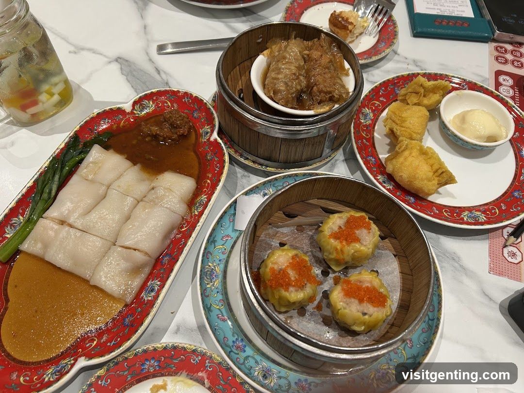 Dining Table with Dim Sum