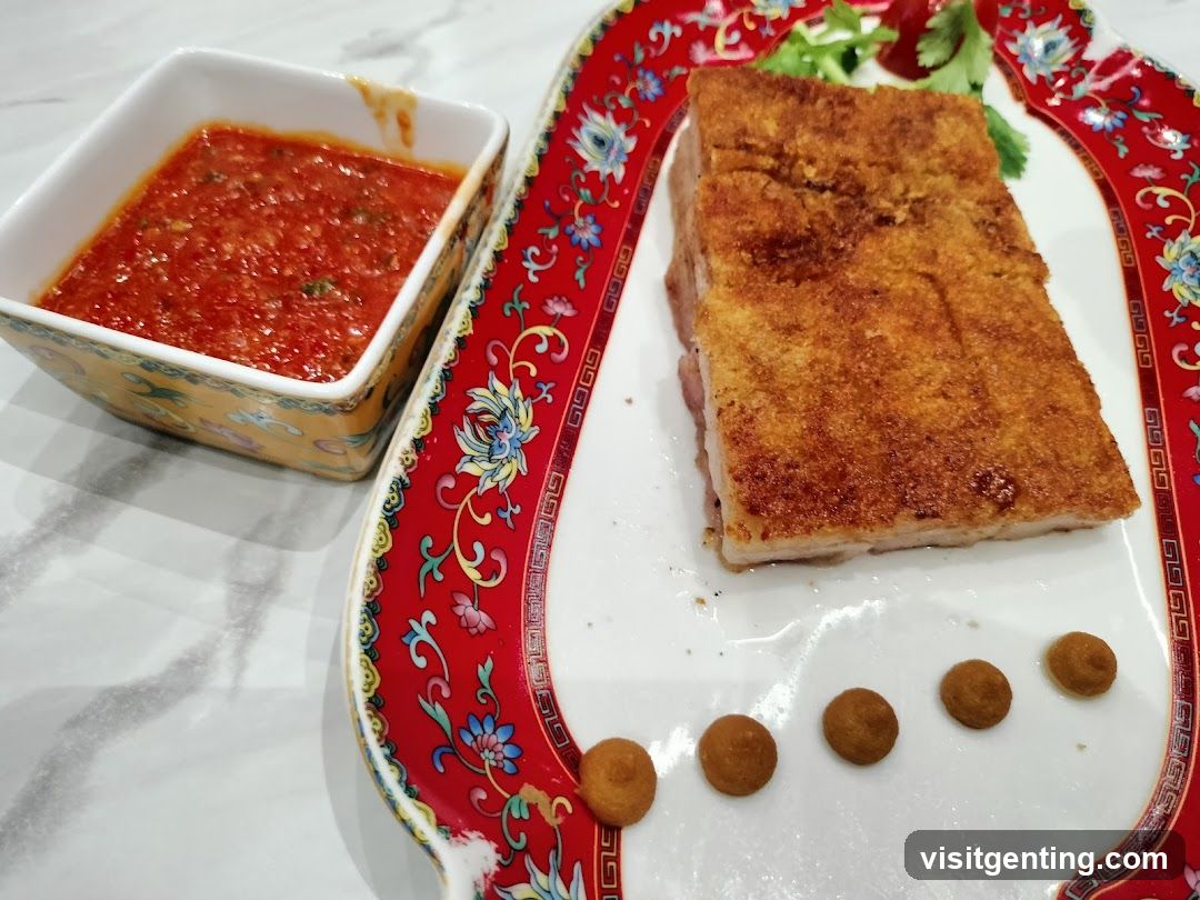 Crispy Pork Belly with Dipping Sauce