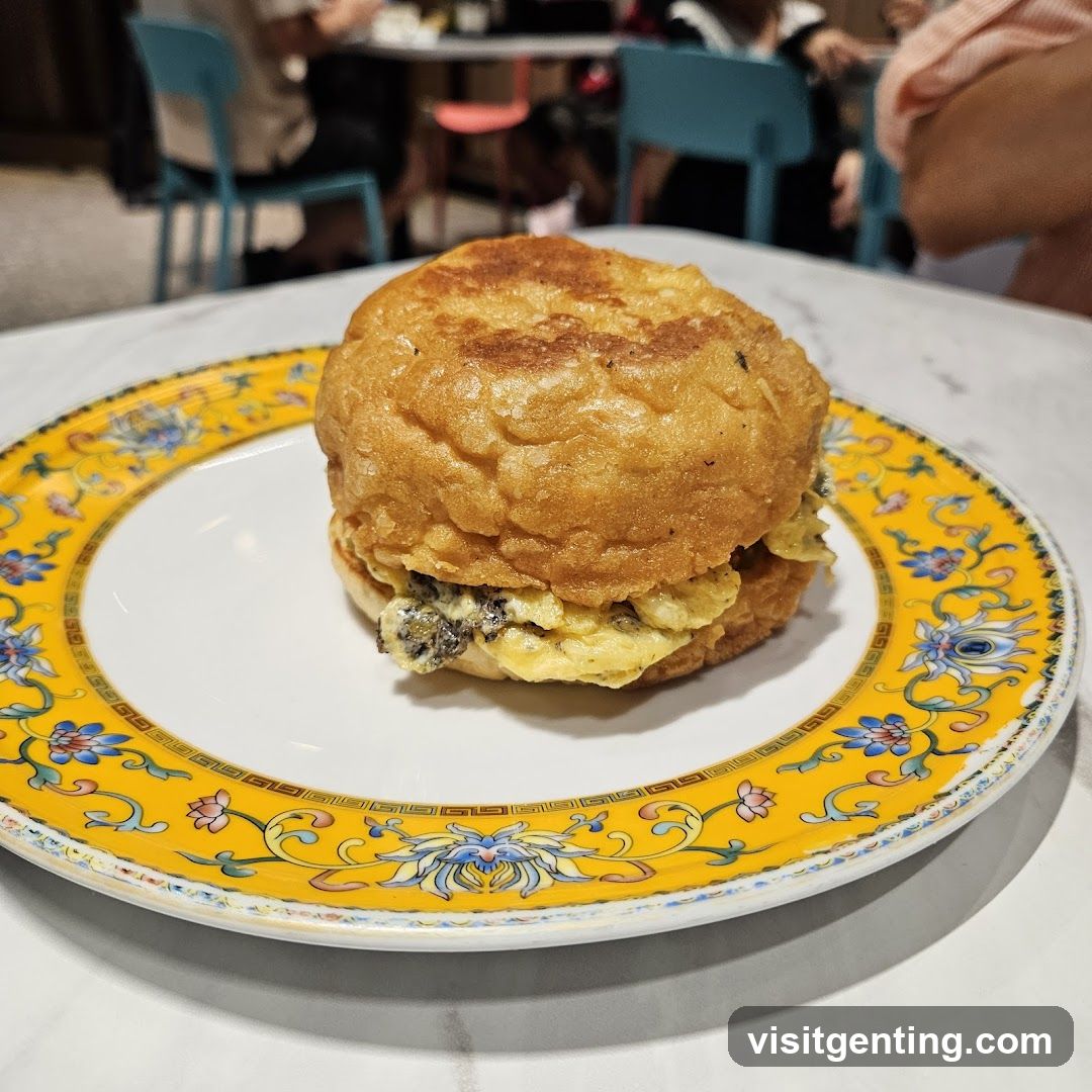 Scrambled Egg Burger