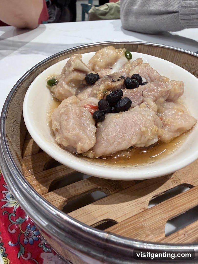 Steamed Pork Ribs with Black Beans