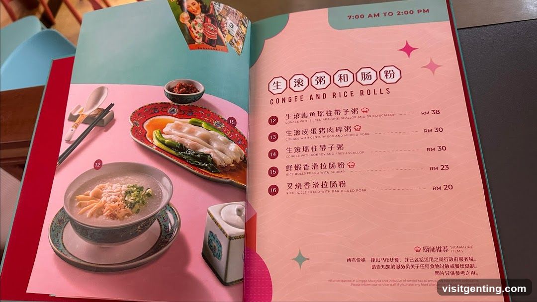 Congee and Rice Rolls