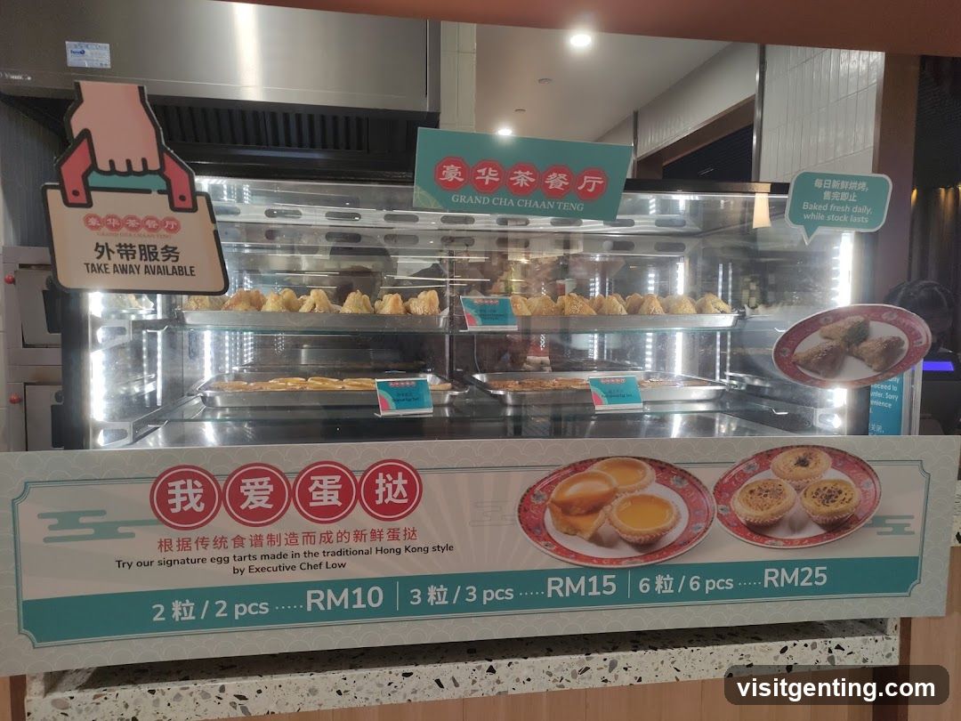 Egg Tarts Display