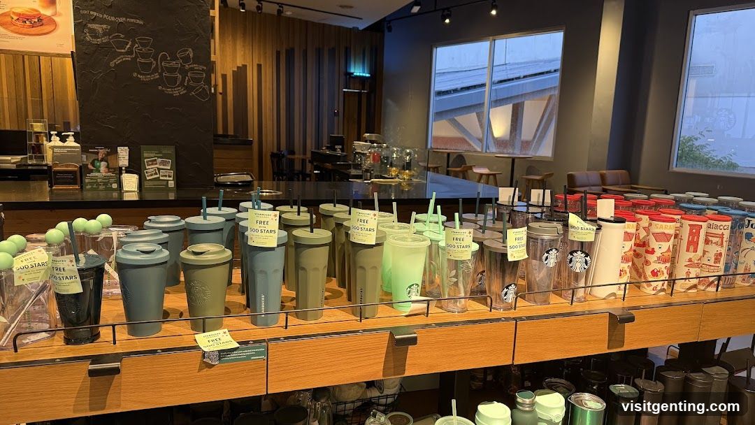 Starbucks Merchandise Display