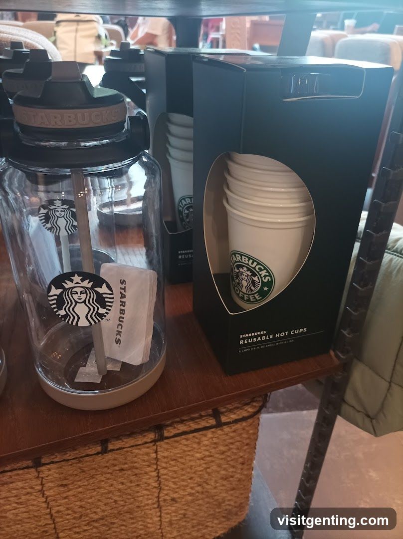 Starbucks Reusable Hot Cups and Water Bottle