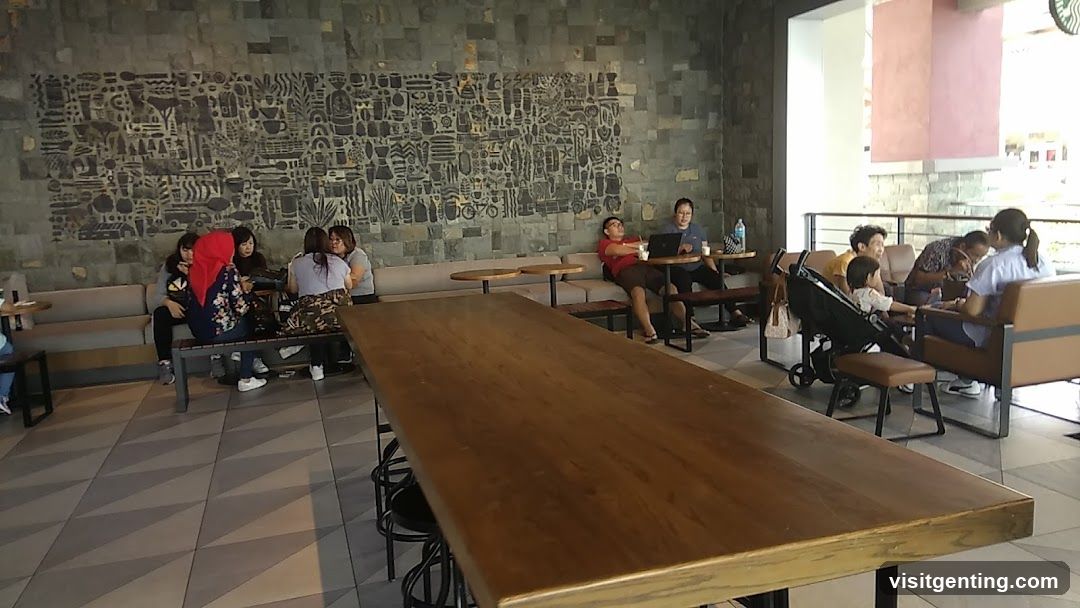 People relaxing in a cafe