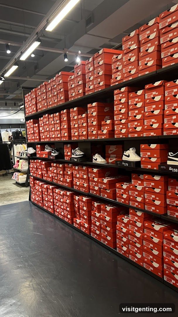 Shoe Boxes on Shelves