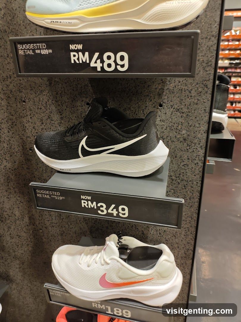 Nike Shoes Display