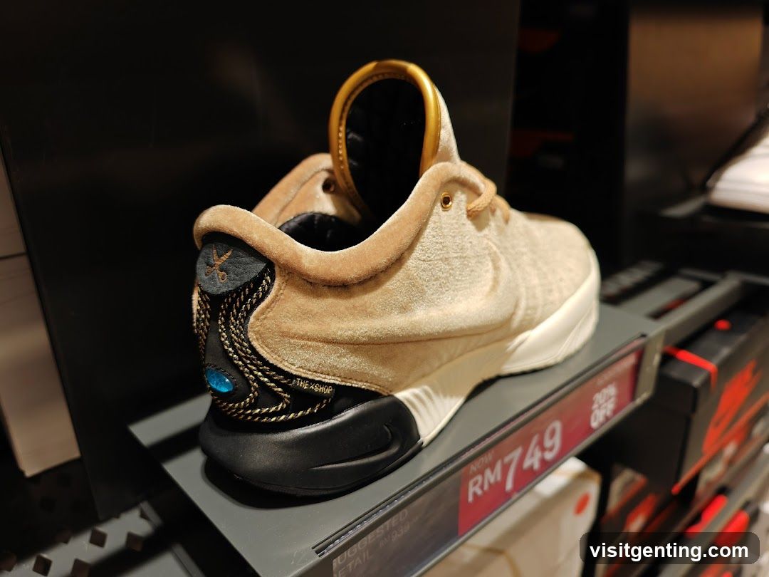 Sneaker on Display