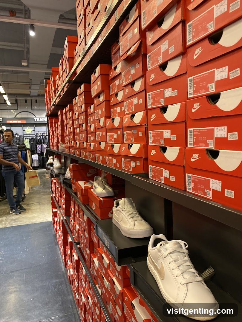 Nike Shoe Boxes and Display