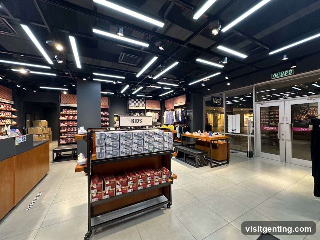 Vans Outlet Entrance