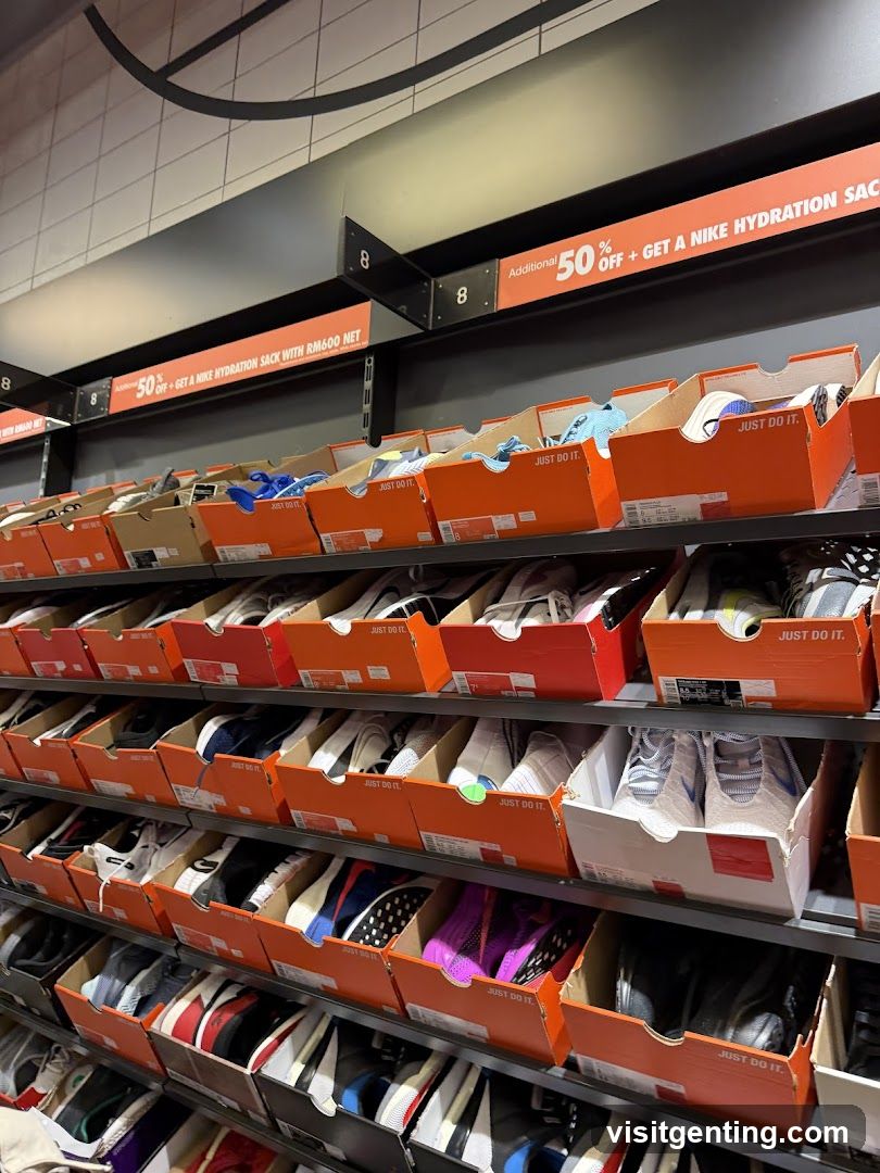 Nike Shoes Display