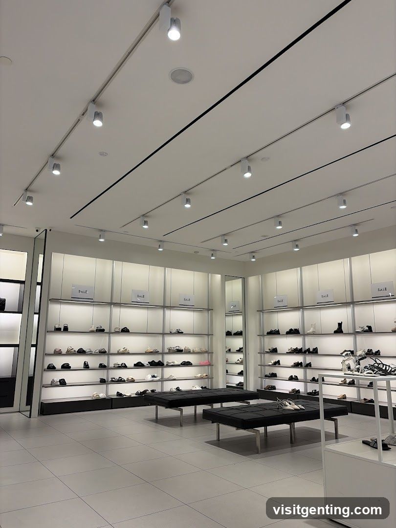 Shoe Store Interior