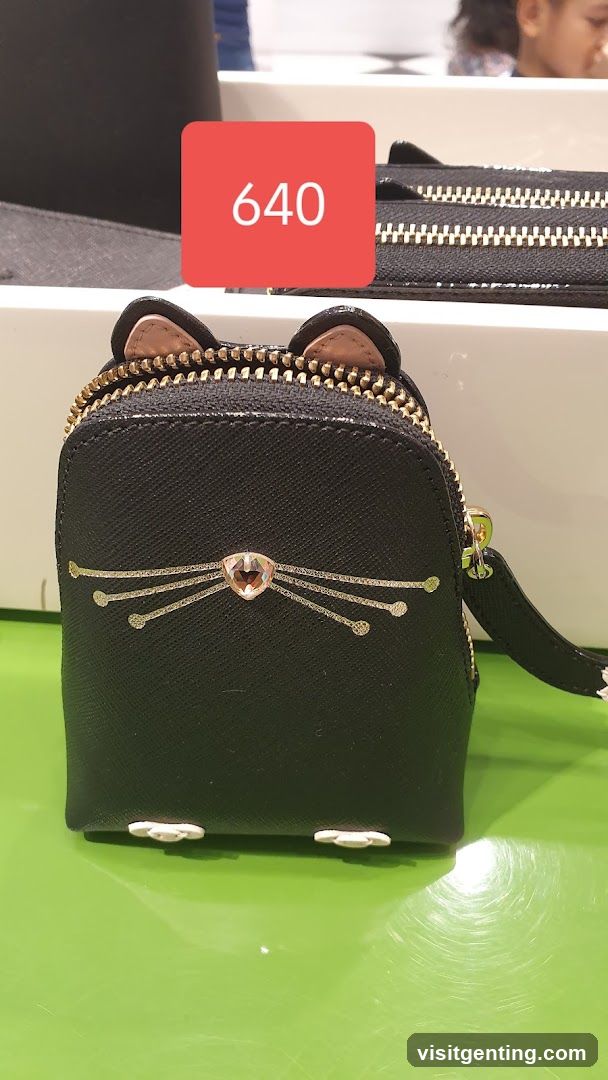 Cat-shaped coin purse