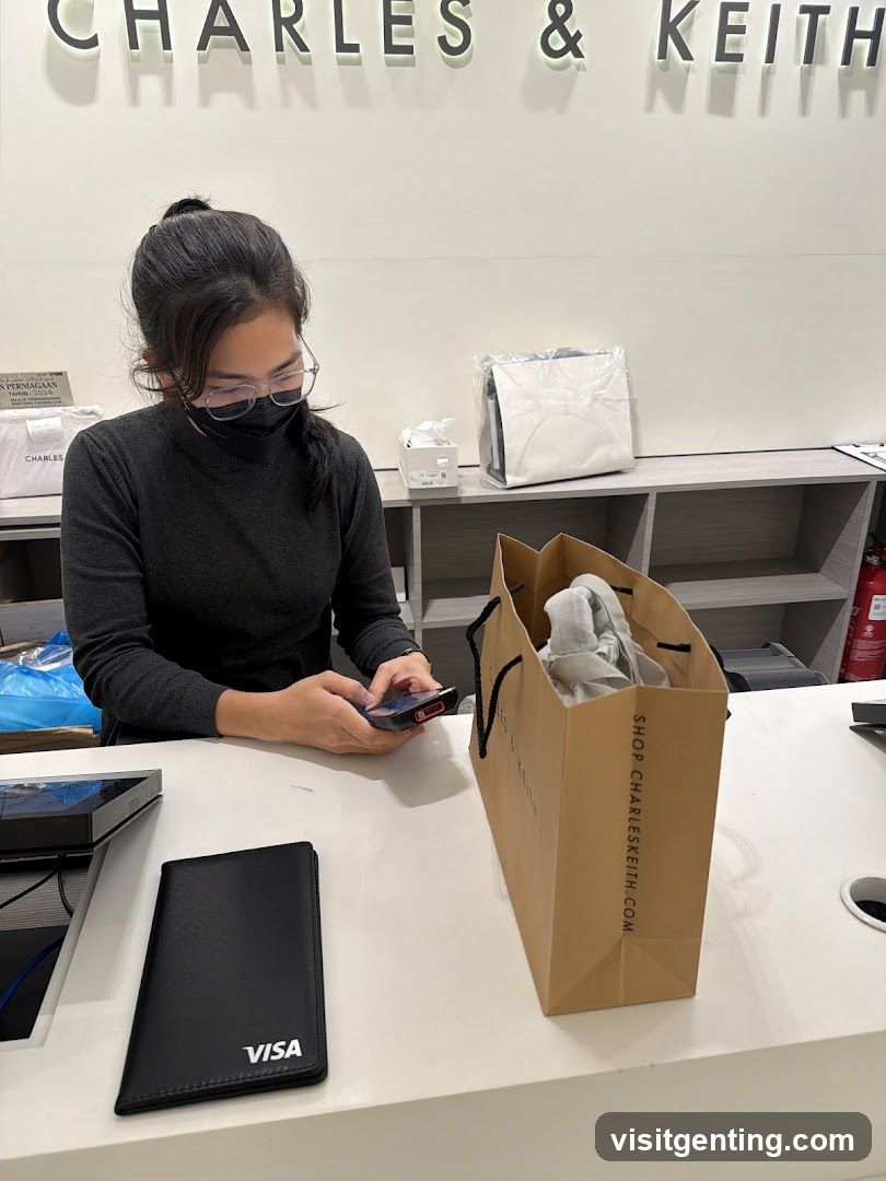 Cashier at Charles & Keith