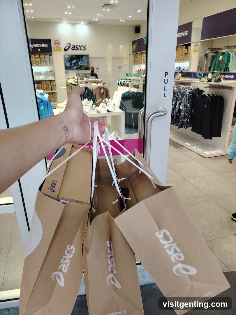 Asics Shopping Bags